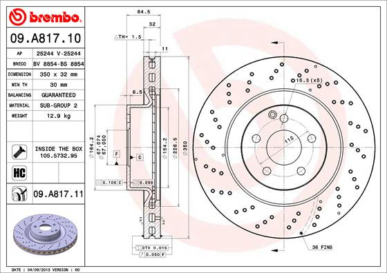 BREMBO Bremsscheibe
