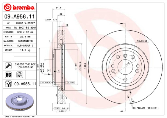 BREMBO Bremsscheibe