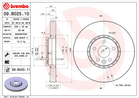 BREMBO Bremsscheibe