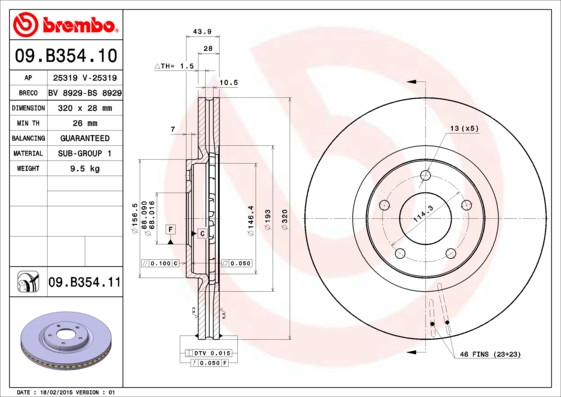 BREMBO Bremsscheibe