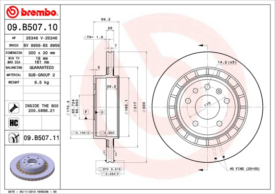 BREMBO Bremsscheibe