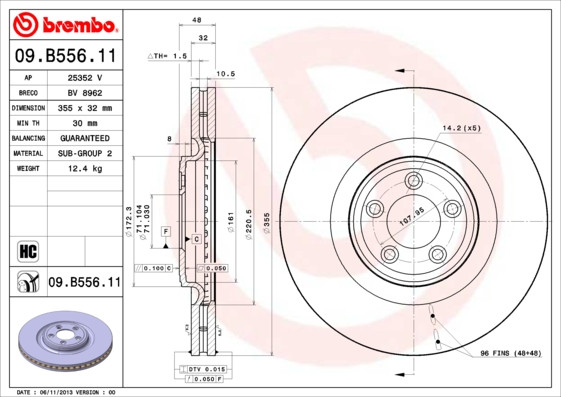 BREMBO Bremsscheibe