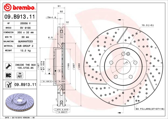 BREMBO Bremsscheibe