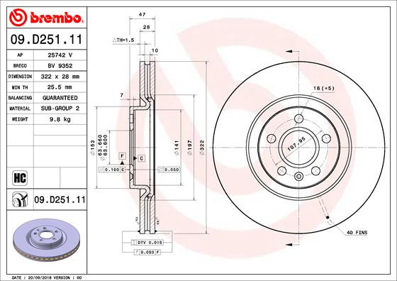 BREMBO Bremsscheibe