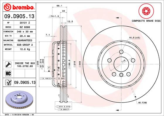 BREMBO Bremsscheibe