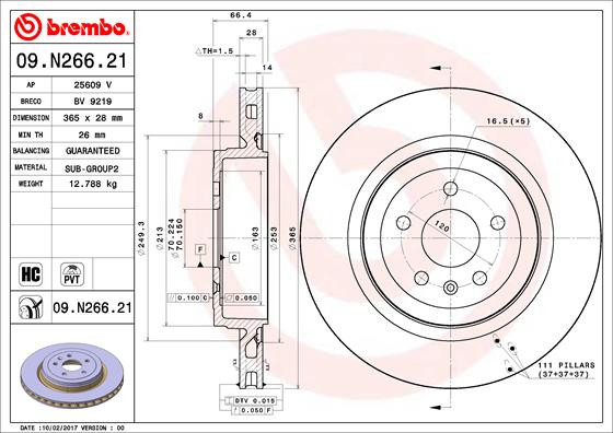 BREMBO Bremsscheibe