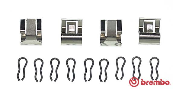 BREMBO Zubehörsatz, Scheibenbremsbelag