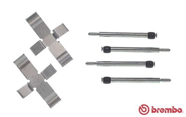 BREMBO Zubehörsatz, Scheibenbremsbelag