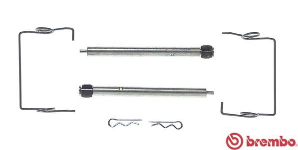 BREMBO Zubehörsatz, Scheibenbremsbelag