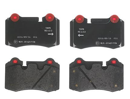 BREMBO Bremsbelagsatz, Scheibenbremse