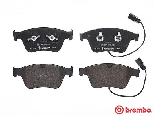 BREMBO Bremsbelagsatz, Scheibenbremse