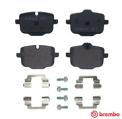 BREMBO Bremsbelagsatz, Scheibenbremse