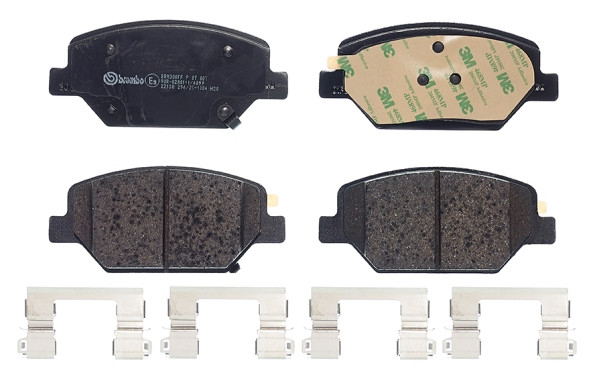 BREMBO Bremsbelagsatz, Scheibenbremse