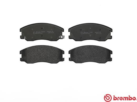 BREMBO Bremsbelagsatz, Scheibenbremse
