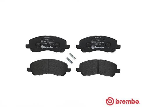 BREMBO Bremsbelagsatz, Scheibenbremse