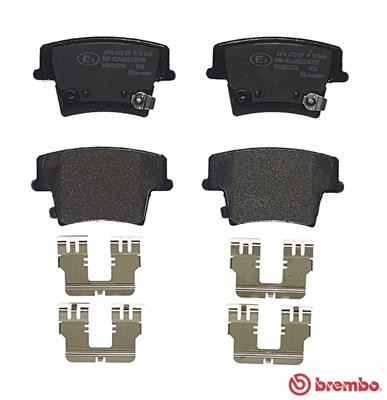 BREMBO Bremsbelagsatz, Scheibenbremse