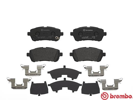 BREMBO Bremsbelagsatz, Scheibenbremse