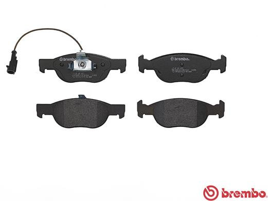 BREMBO Bremsbelagsatz, Scheibenbremse