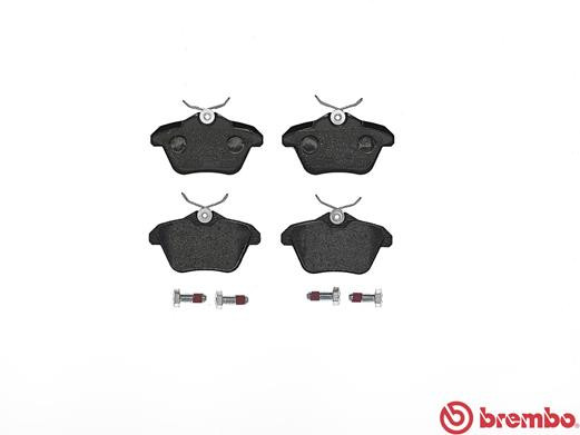 BREMBO Bremsbelagsatz, Scheibenbremse