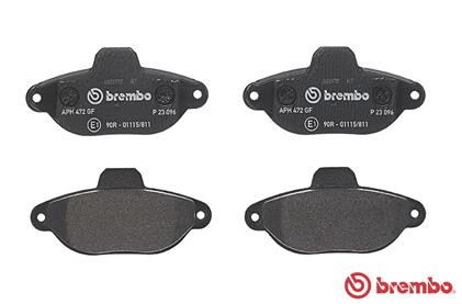BREMBO Bremsbelagsatz, Scheibenbremse