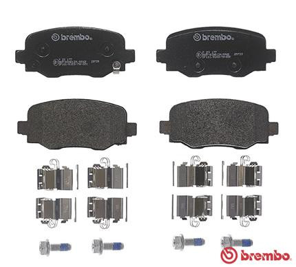 BREMBO Bremsbelagsatz, Scheibenbremse