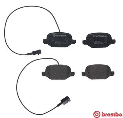 BREMBO Bremsbelagsatz, Scheibenbremse