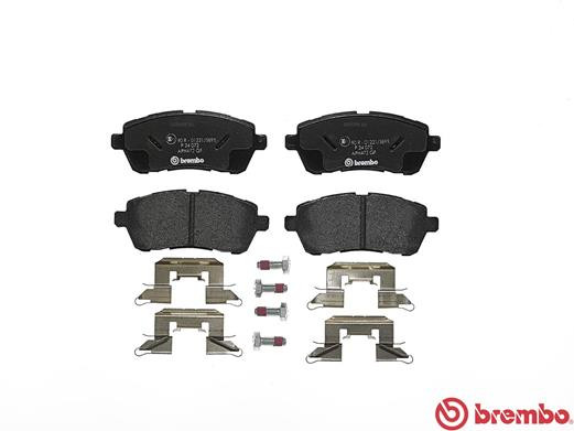 BREMBO Bremsbelagsatz, Scheibenbremse