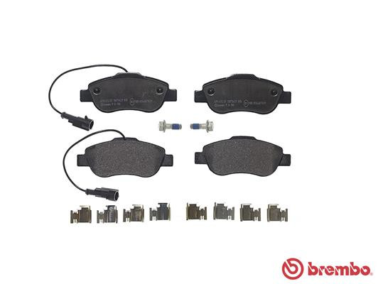 BREMBO Bremsbelagsatz, Scheibenbremse