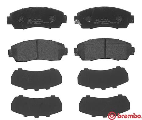 BREMBO Bremsbelagsatz, Scheibenbremse