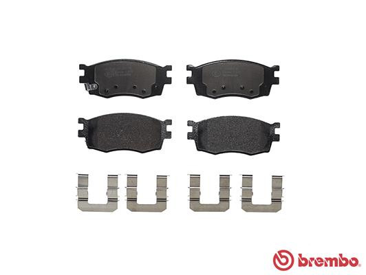 BREMBO Bremsbelagsatz, Scheibenbremse