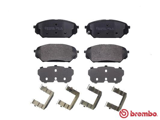 BREMBO Bremsbelagsatz, Scheibenbremse