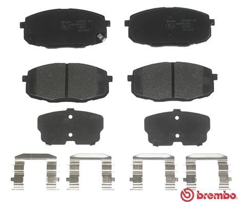 BREMBO Bremsbelagsatz, Scheibenbremse