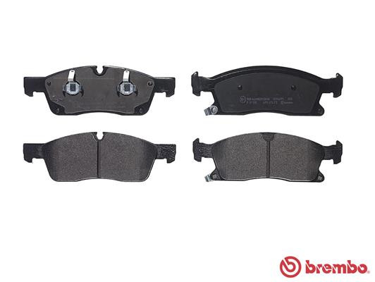 BREMBO Bremsbelagsatz, Scheibenbremse