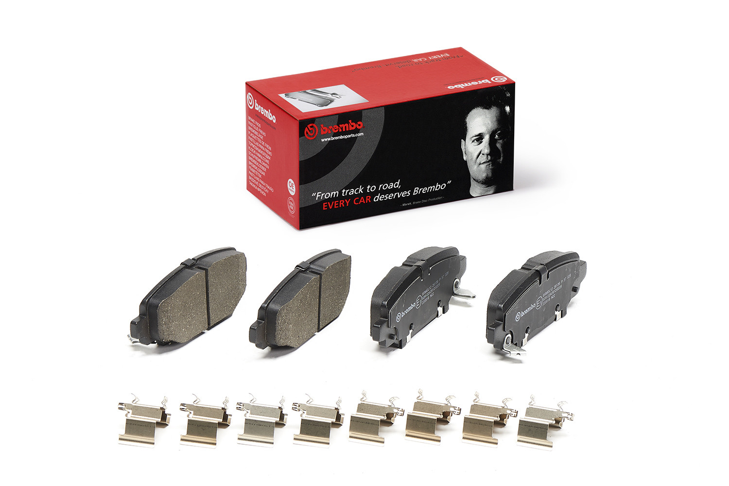 BREMBO Bremsbelagsatz, Scheibenbremse