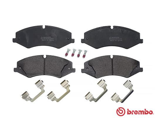 BREMBO Bremsbelagsatz, Scheibenbremse