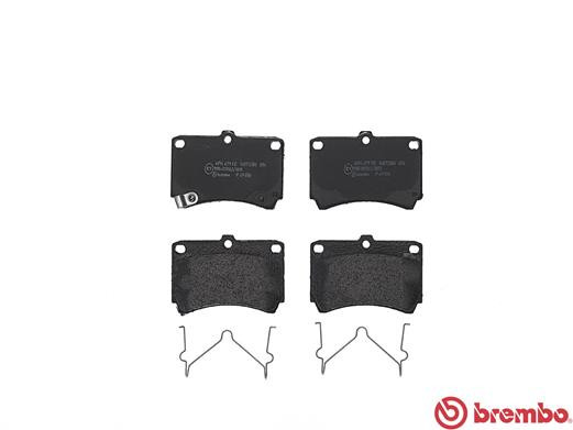 BREMBO Bremsbelagsatz, Scheibenbremse