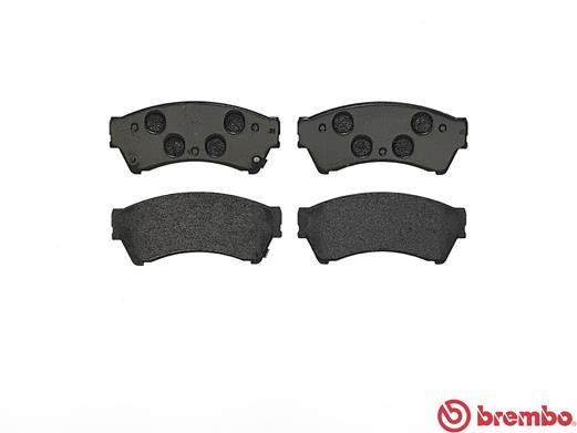 BREMBO Bremsbelagsatz, Scheibenbremse