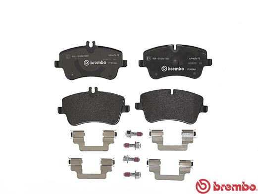 BREMBO Bremsbelagsatz, Scheibenbremse