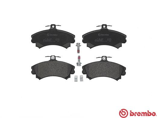 BREMBO Bremsbelagsatz, Scheibenbremse