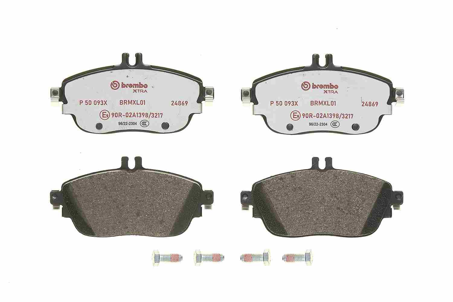 BREMBO Bremsbelagsatz, Scheibenbremse