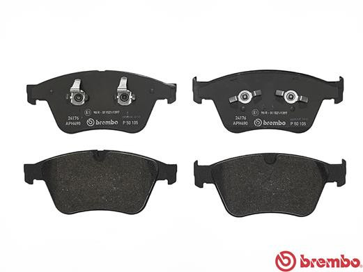 BREMBO Bremsbelagsatz, Scheibenbremse