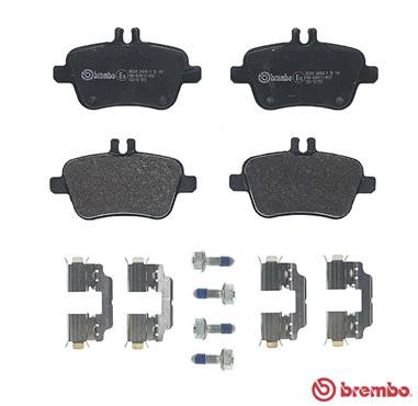 BREMBO Bremsbelagsatz, Scheibenbremse