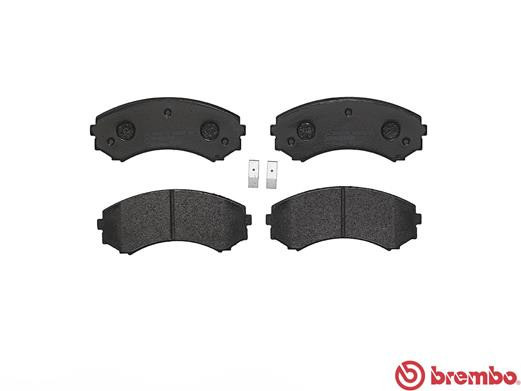 BREMBO Bremsbelagsatz, Scheibenbremse