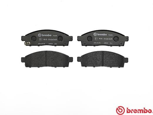 BREMBO Bremsbelagsatz, Scheibenbremse