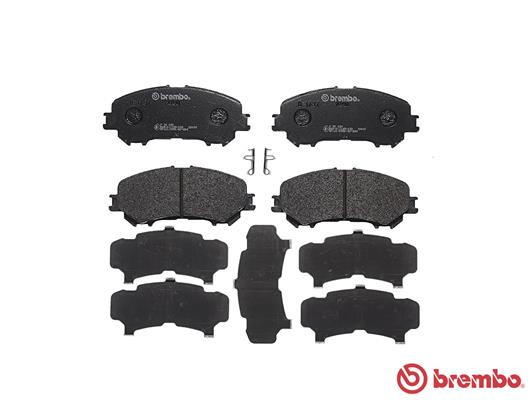 BREMBO Bremsbelagsatz, Scheibenbremse