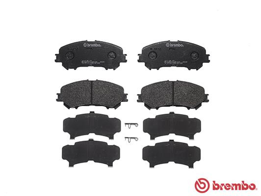 BREMBO Bremsbelagsatz, Scheibenbremse