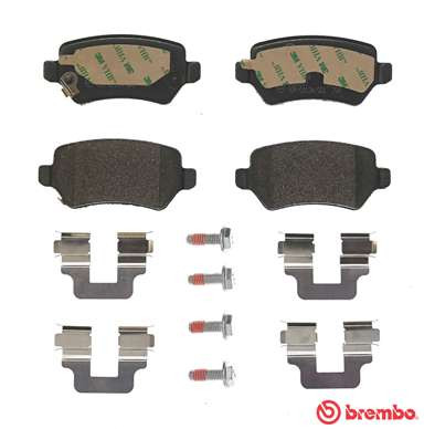BREMBO Bremsbelagsatz, Scheibenbremse