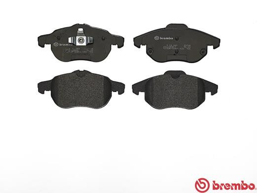 BREMBO Bremsbelagsatz, Scheibenbremse
