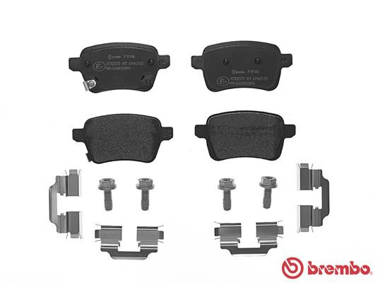 BREMBO Bremsbelagsatz, Scheibenbremse