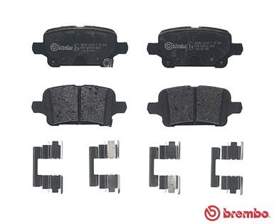 BREMBO Bremsbelagsatz, Scheibenbremse